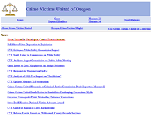 Tablet Screenshot of crimevictimsunited.org