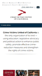 Mobile Screenshot of crimevictimsunited.com